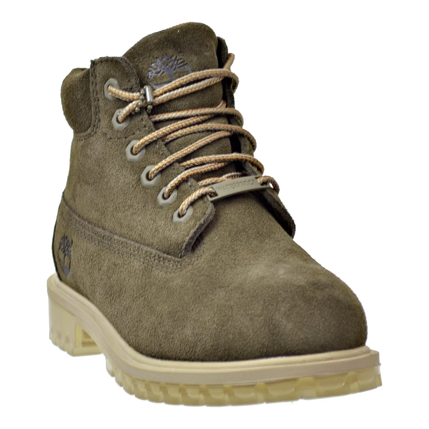 Timberland 6 Inch Preschool TPU Outsole Waterproof Premium Boots Dark Green